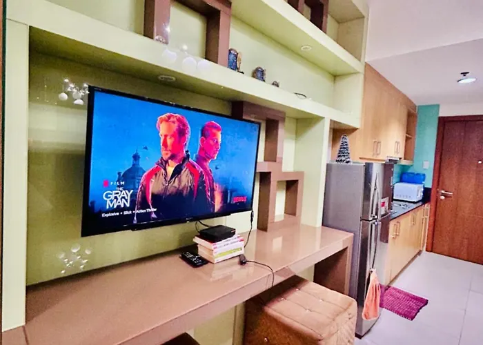 1bedroom Pool View - Moa Shell Residences Near Airport Aparthotel Manila