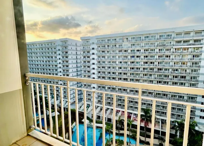 1bedroom Pool View - Moa Shell Residences Near Airport Manila