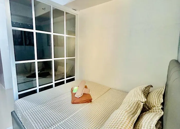 1bedroom Pool View - Moa Shell Residences Near Airport Aparthotel Manila